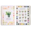 Enhanced Non-Bleeding Watercolor Painting Book