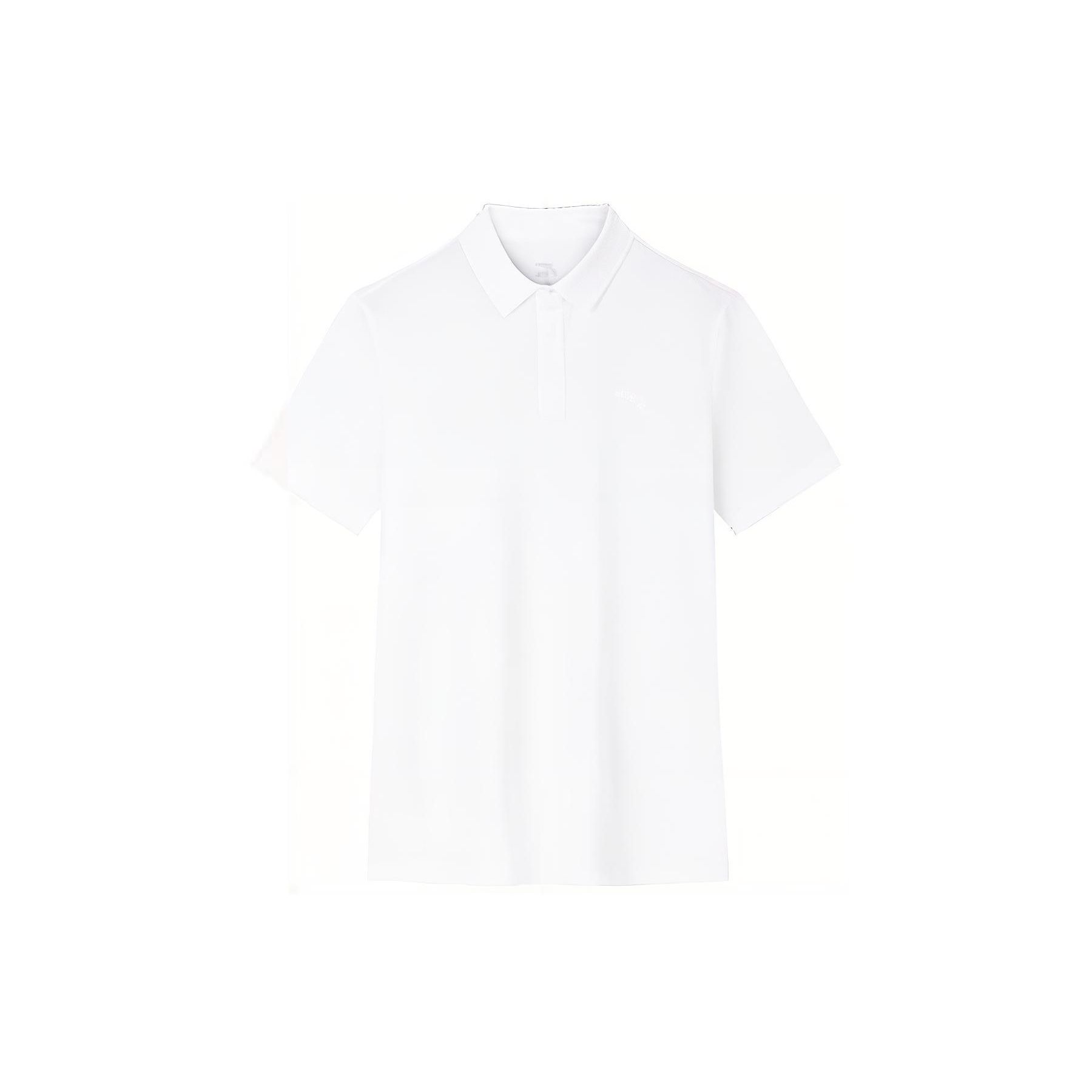 

Anta Однотонная удобная универсальная быстросохнущая рубашка поло для мужчин, цвет чисто-белый 152427174-1 XL