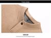 Men's 2025 Winter Fleece-Lined Thickened Sweatshirt with Single-Button Closure