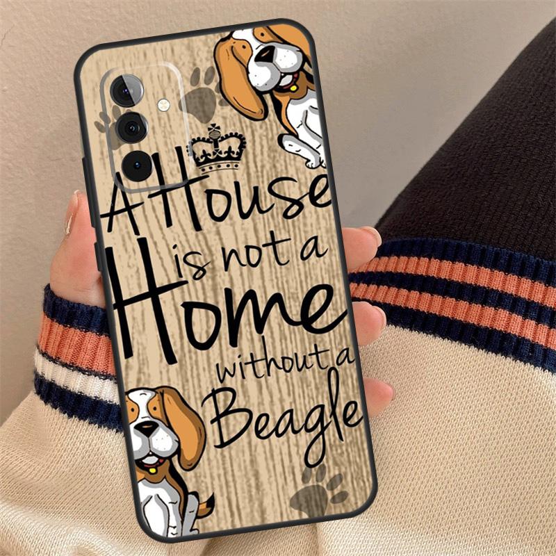 Beagle Dog Puppy Pet Cover For Samsung Galaxy A12 A13 A14 A54 A53 A52 A34 A33 A32 A24 A23 A22 A51 A71 Phone Case
