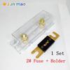 1set ANL Fuse Holder Bolt-on Fuse Automotive Fuse Holders Fusible Link with Fuse 40A 60 80 100 120 225 275 300 400A 450A 500 AMP Fuse Holders1
