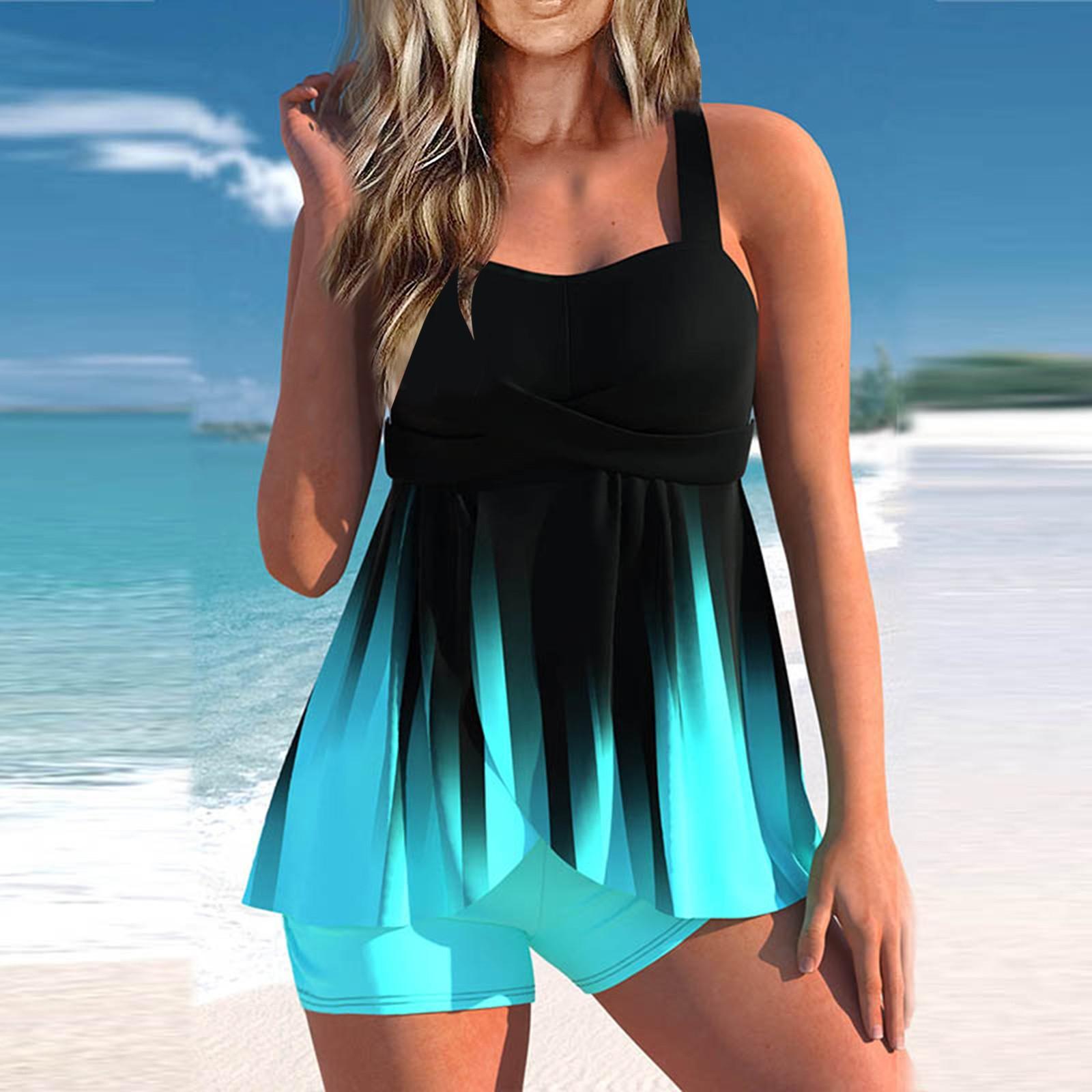 

Женская мода сплошной цвет сексуальный полый купальник бикини с открытой спиной разделенный купальник XXL синий