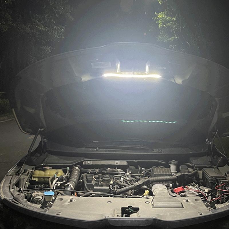 White Under Hood LED Light Kit With Automatic On/off -Universal Fits Any Vehic Car LED Lights Automatic Switch Ties Strips