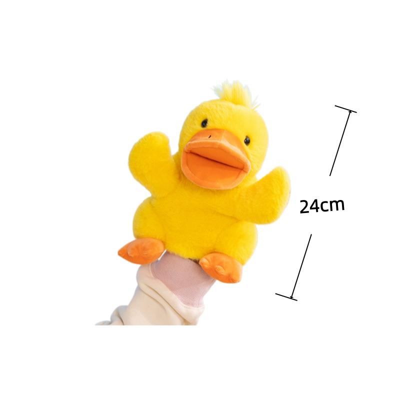 Schaap Eend Pluche Speelgoed Dier Handpop Knuffel Poppen Verhaal Vertellen Attributen Kinder Speelgoed Creatieve Cadeaus Verjaardagscadeau Voor Kinderen Vriend
