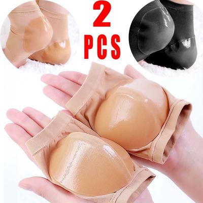Fersenschutzhülle Plantarfasziitis Fersensocken Silikon Anti-Riss Feuchtigkeitsspendende Schuhpolster Unisex Schmerzlinderung Fußpflege Socke