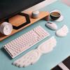 Mechanical Keyboard Mouse Wrist Rest  Angel Wing Memory Foam Mouse Cushion Support Pad Wrist Support For Computer Laptops Typing
