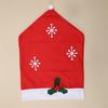 Christmas Decorations Christmas Snow Chair Covers Christmas Table Decorations Christmas Chair Covers Christmas Supplies