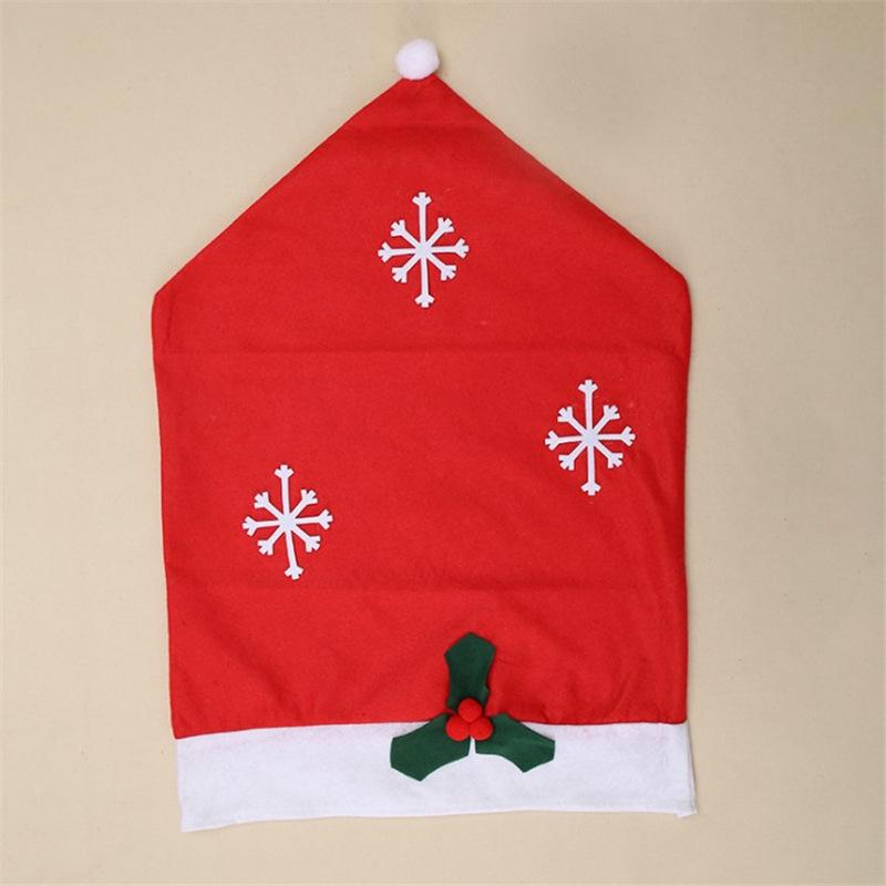 Christmas Decorations Christmas Snow Chair Covers Christmas Table Decorations Christmas Chair Covers Christmas Supplies