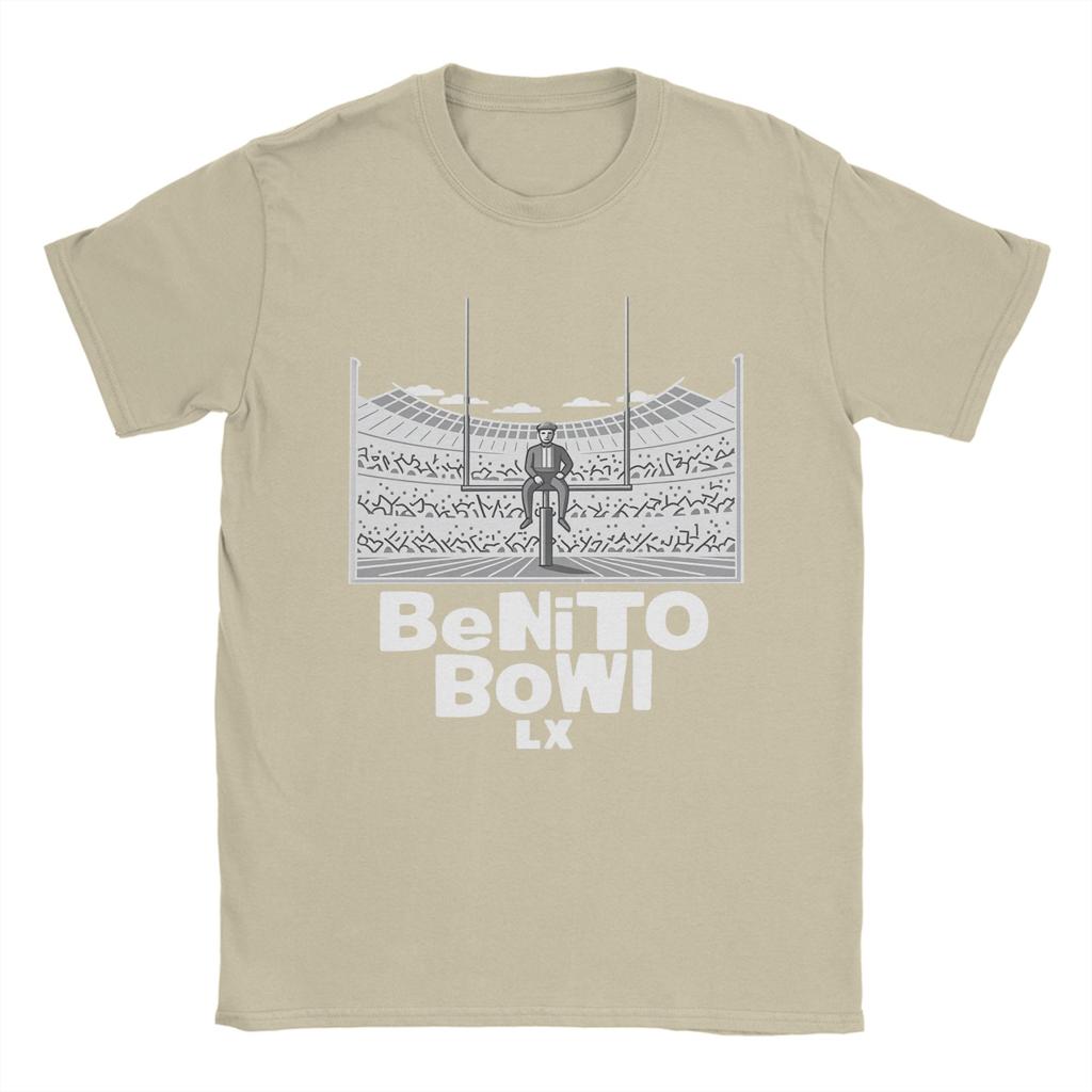 Bad Bunny Puerto Rican Flag Benito Bowl Unisex T Shirt Humorous Tees Short Sleeve Round Collar TShirt Cotton Printed Clothing