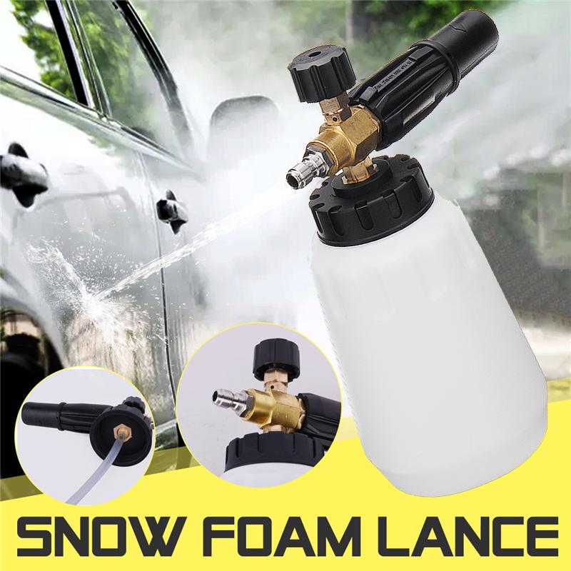 Buy High Pressure Foam Lance Car Washer Bottle Gun Hand Pump G1/4 Quick