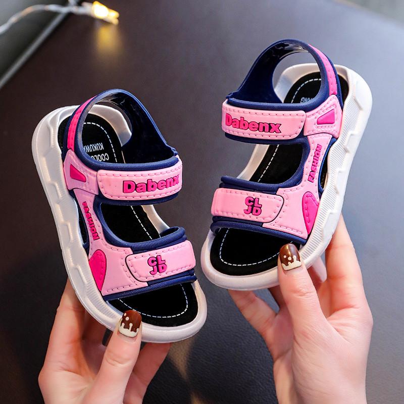 Girl Sandals Summer Soft Sole Non Slip Pvc Beach Shoes For Children