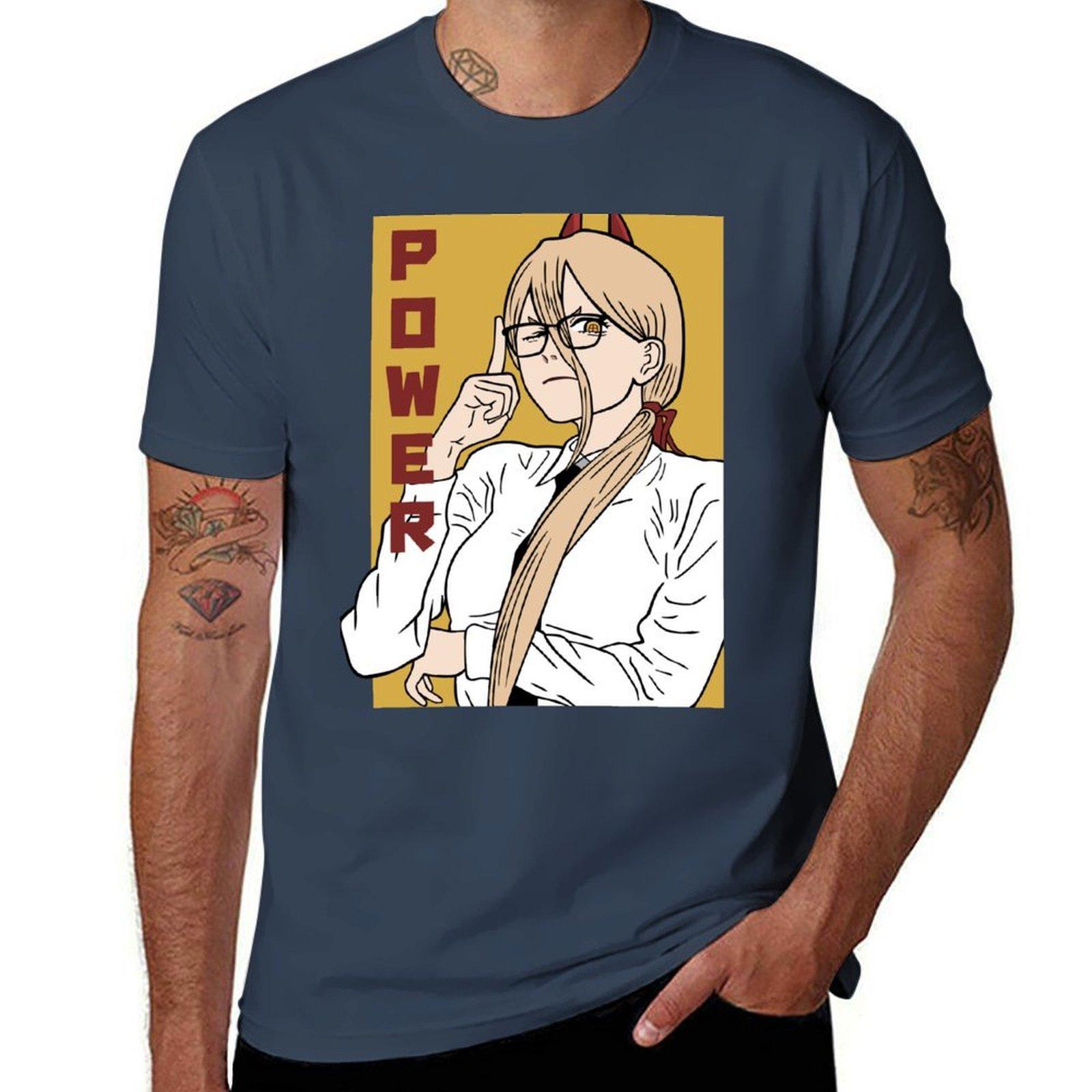 Power TShirt Novelty Graphic Tee Shirt S