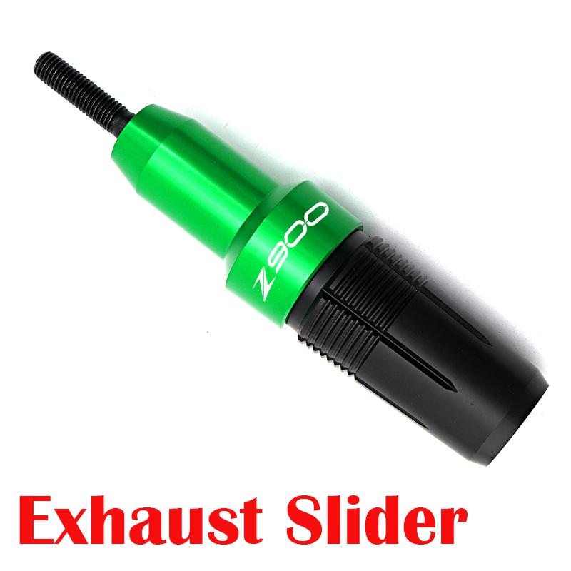 Apărător de accident de evacuare din aluminiu pentru motocicletă pentru Kawasaki Z 900 Z900 RS 2017-2022 Glisoare pentru cadru Motor în cădere