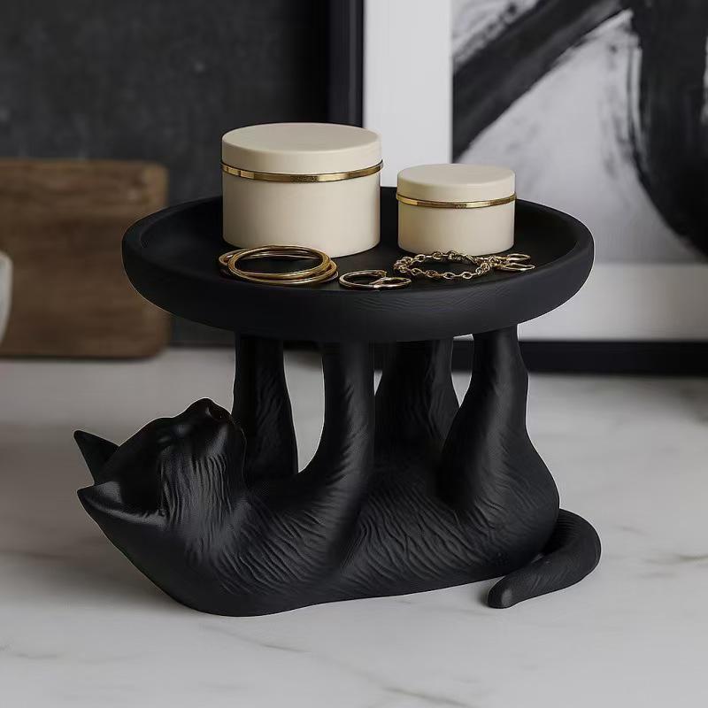 Best-Selling Cat Jewelry Dish: Decorative Tray for Jewelry and Keys