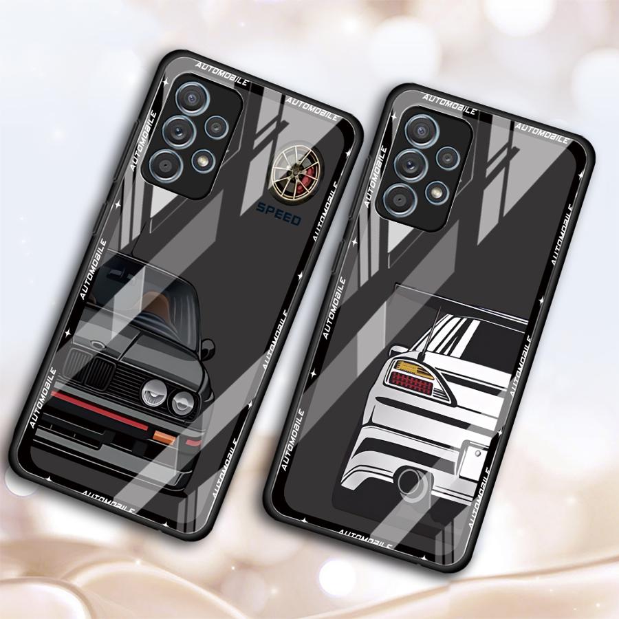 SportS Cars Cool Case for Samsung Galaxy A36 A71 A51 A52 A15 A50 A14 A30 A12 A10 A73 A34 A13 A20 A56 A35 A25 A16 A02 A21 A06