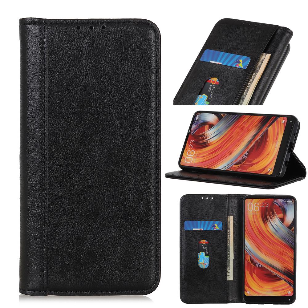 For Xiaomi 14 Ultra Case Litchi Texture Split Leather Wallet Phone Cover Magnetic Closing