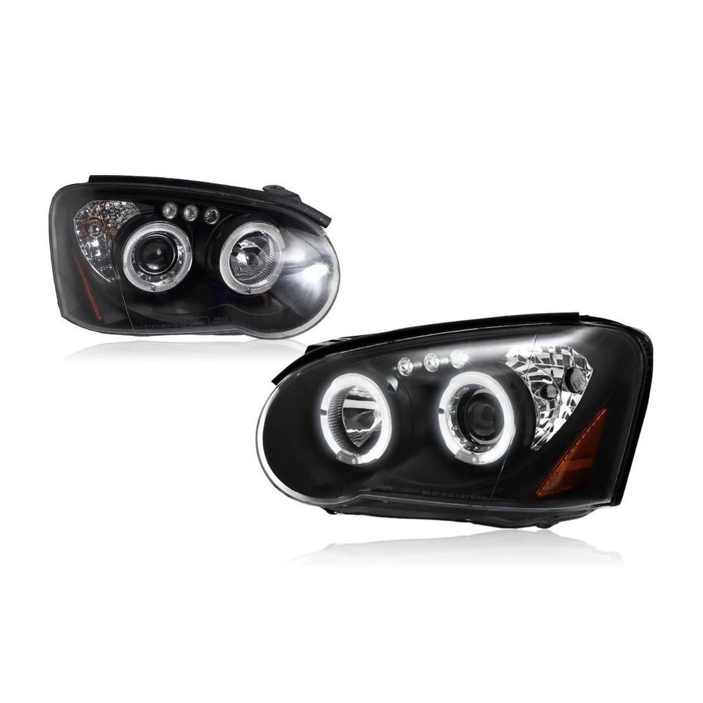 Suitable Modified LED Projector Headlight Assembly with Daytime Running Lights and Turn Signals for 2004-2005 Subaru Impreza