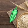 Lifelike Crystal Chili Pepper Decoration Artificial Vegetable Ornament for Kitchen Restaurant Tabletop Chinese Style Food Decor