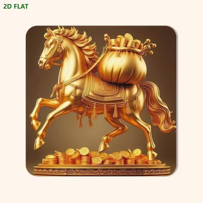 מגנטים למקרר פסטיבל האביב 2026 אקרילי שטוח דו-ממדי דקורטיביים אישיים למקרר וארון