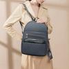 New Arrivals Open Run Women Leather Backpack Triangle Front Pocket Daily Bag