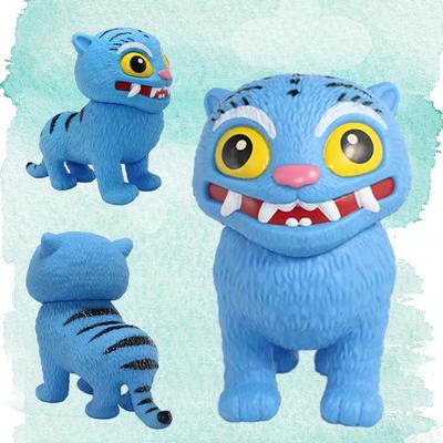 K-POP Demon Hunters 20cm Tiger Figurines Miniature Creative Sculptures Desk Ornaments for Office Art Decoration Christmas Gift
