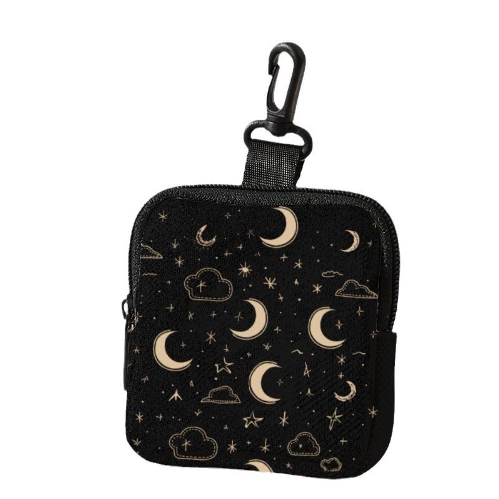 New Mini Coin Purse Lightweight Durable Wallet Portable Cat Dog Print Earphone Bag Friends Gift