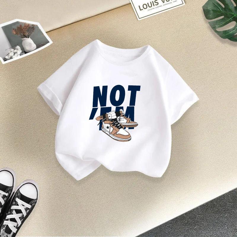 Kinder T-Shirt Mode Bedruckt Kinder T-Shirt Kinder 100% Baumwolle Kleidung T-Shirt Tops Tee Jungen Tee 2-13J