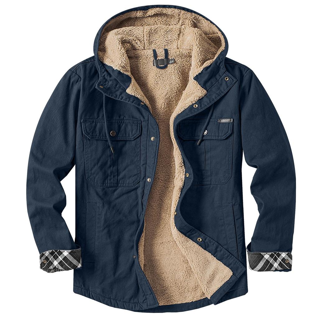 Winterjas Nieuwe Verdikte Fleece Warme Militaire Tactische Parker met Capuchon Outdoor Windbreaker Herenjas Kleding