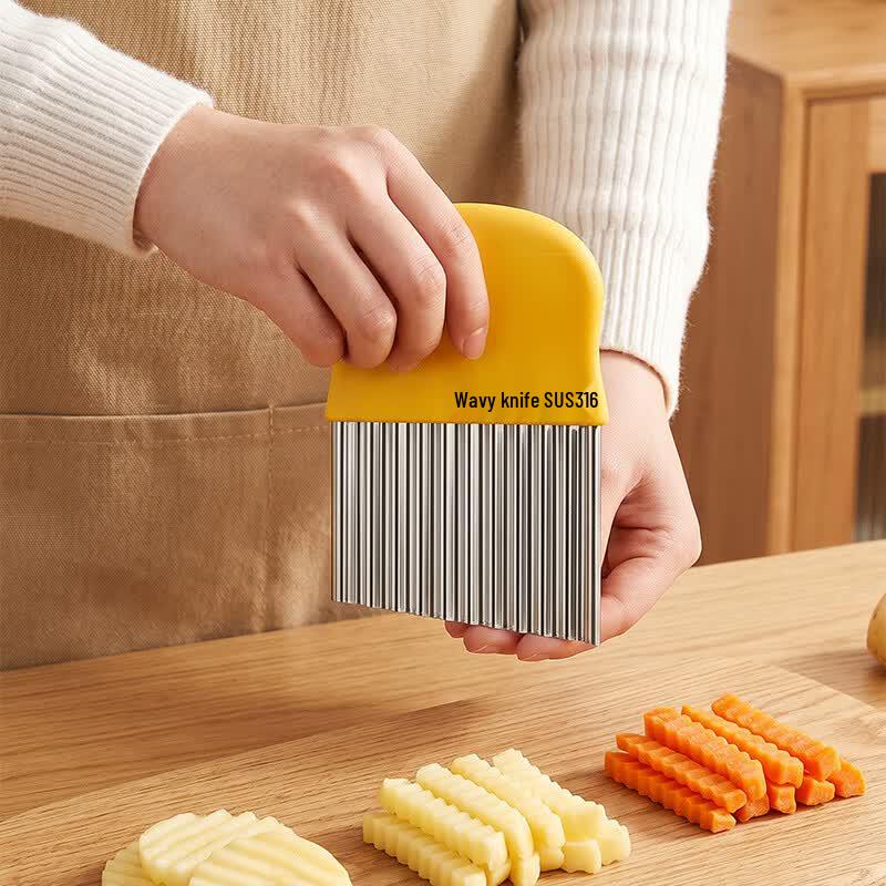 KATEI STORY 316 Stainless Steel Wavy Cutter