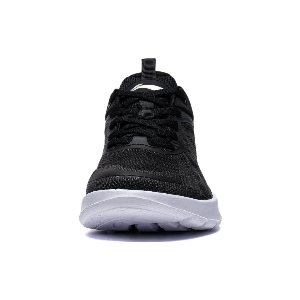 New LiNing Feather Cushioned Wear Resistant Breathable Low Top Casual Running Shoes Women's Black ARST020-2