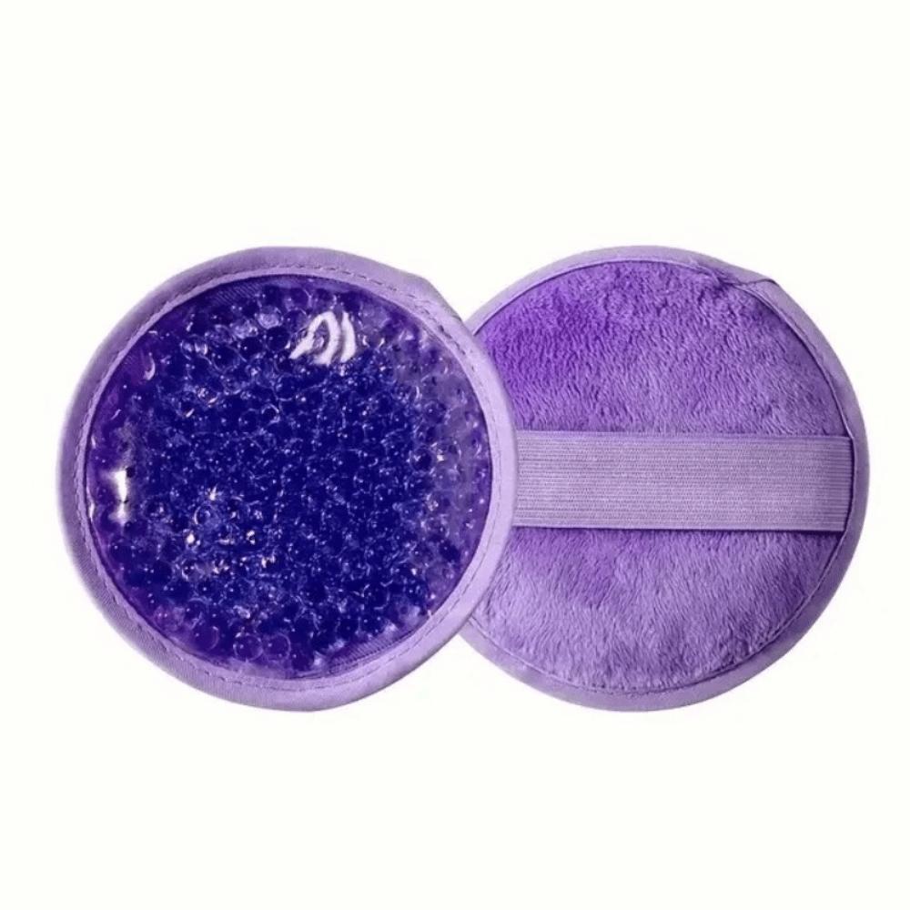 Reusable Gel Ice Packs Gel Bead Ice Bag Flexible Gel Ice Crystal Bag Hands Use фиолетовый