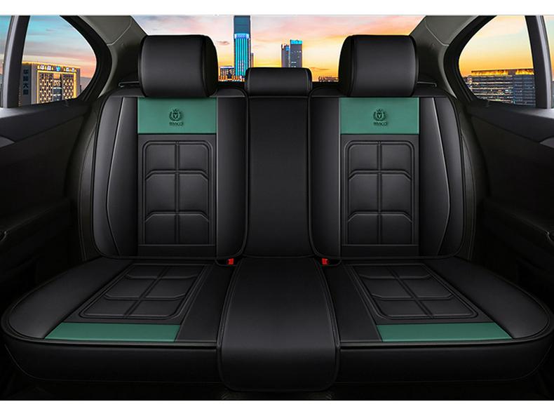 Original kudde för bilbarnstol i läder för användning året runt