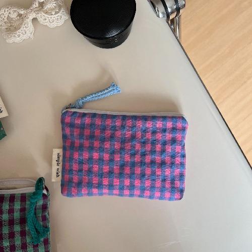 Mini Cotton Floral Organizer Bags for Women Bag Small Fabric Cosmetic Make Up Bag Little Purse Coin Pouch Children Cosmetic Case