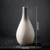 Japanese Ceramic Vase Handmade Retro Flower Vases Simple Mini Bud Vase Wedding Flower Arrangement Living Room Home Decoration