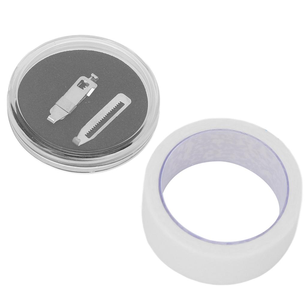 Ingrown Toenail Corrector Stainless Steel Paronychia Correction Tool with Adhesive Tape for Toenail Correction