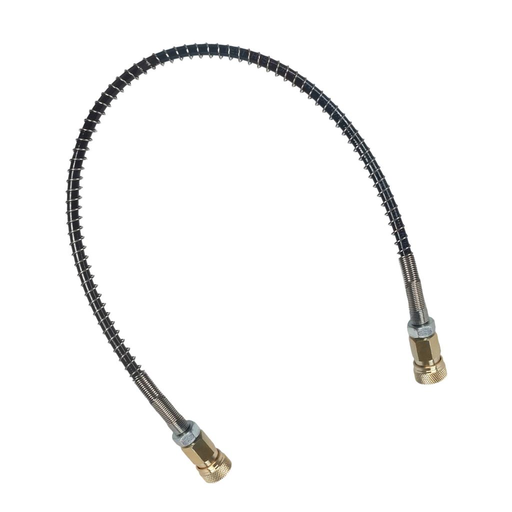 PCP Pneumatik Luft Nachfüllen mit Federumwickelten Luftpumpenteilen Hochdruck-Nylonschlauch M10x1 Gewinde 30Mpa