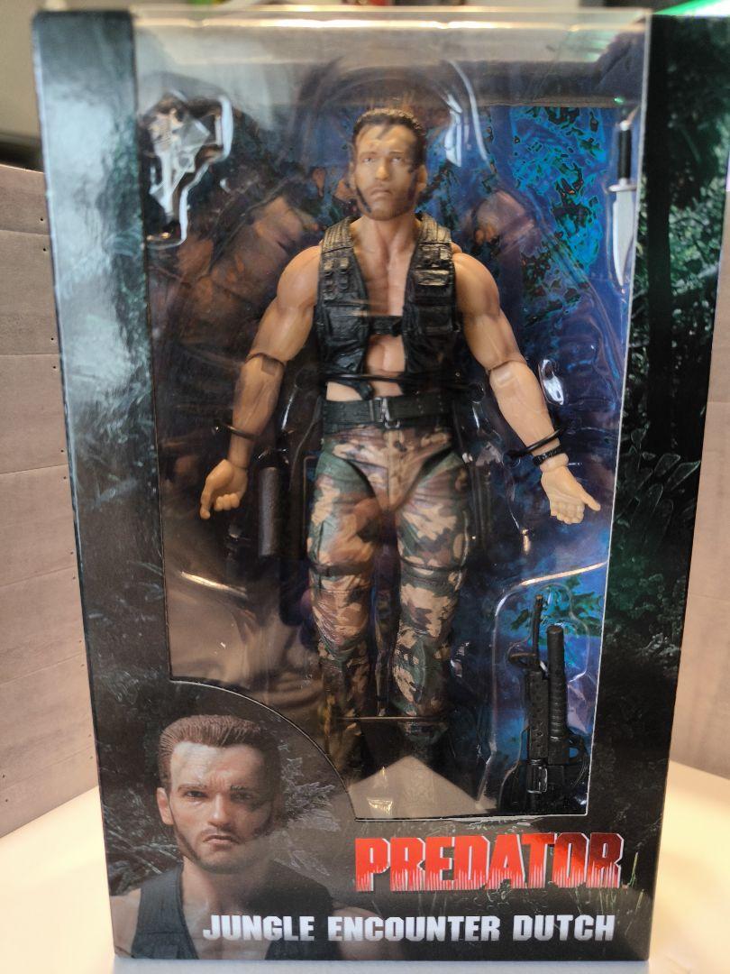 

[USED] NECA Predator Figure 30th Anniversary Jungle Encounter Dutch