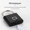 Smart Fingerprint Padlock: Anti-Theft Stainless Steel for Home, Warehouse, Courtyard, Dormitory, Cabinet Doors