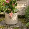 Resin Rabbit Flower Pot Hanger Cute Bunny Statue Bunny Ornaments Climbing Bunny Figurine  Outdoor