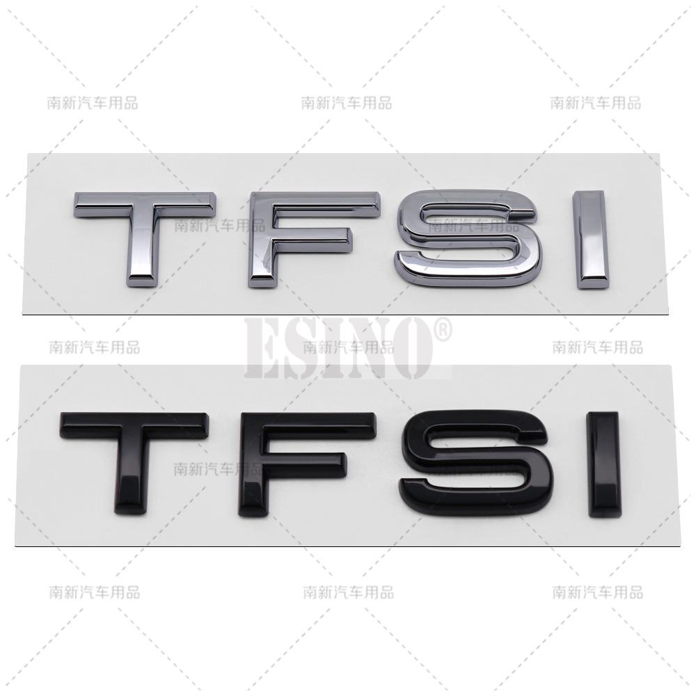 2026 TFSI 3D ABS Adhesive Emblem Trunk Badge Fender Sticker Body Decal for Audi A3 A4 A5 A6 A7 A8 Q3 Q5 Q6 Q7 Q8