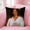 Singer Nina C-Chuba Double-Sided Printed Pillow Cover Short Plush Suitable Living Rooms Bedrooms Sofas Throw Cushion Cover