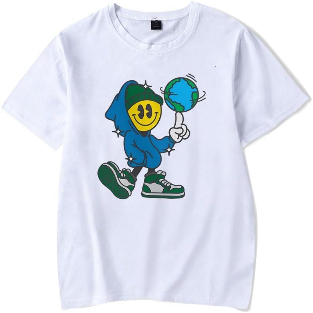 

Connor Price Globe Guy Short Sleeve Merch Tee Women Unisex Crewneck Fashion Tshirt Unisex Tops S