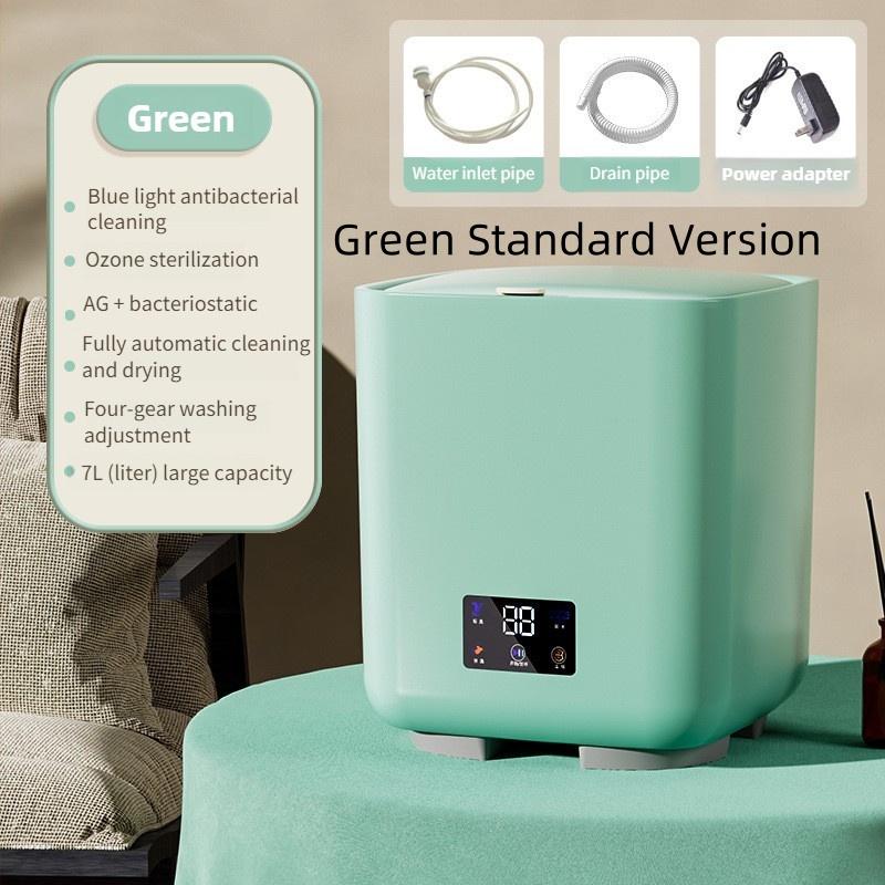 Automatic Mini Electric Washing Machine Household Clothes Elution Integration Machine Dormitory Small Laundry Equipment
