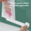 Toothpaste Squeezer Wall Mount Toothpaste Tube Holder No Drill Adhesive Clamp Organizer for Bathroom Countertop