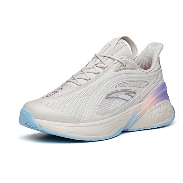 Anta C37 2.0 Shock Absorbing Non-Slip Wear-Resistant Low-Top Running Shoes Men Sneakers Gray Blue 112135537R-5