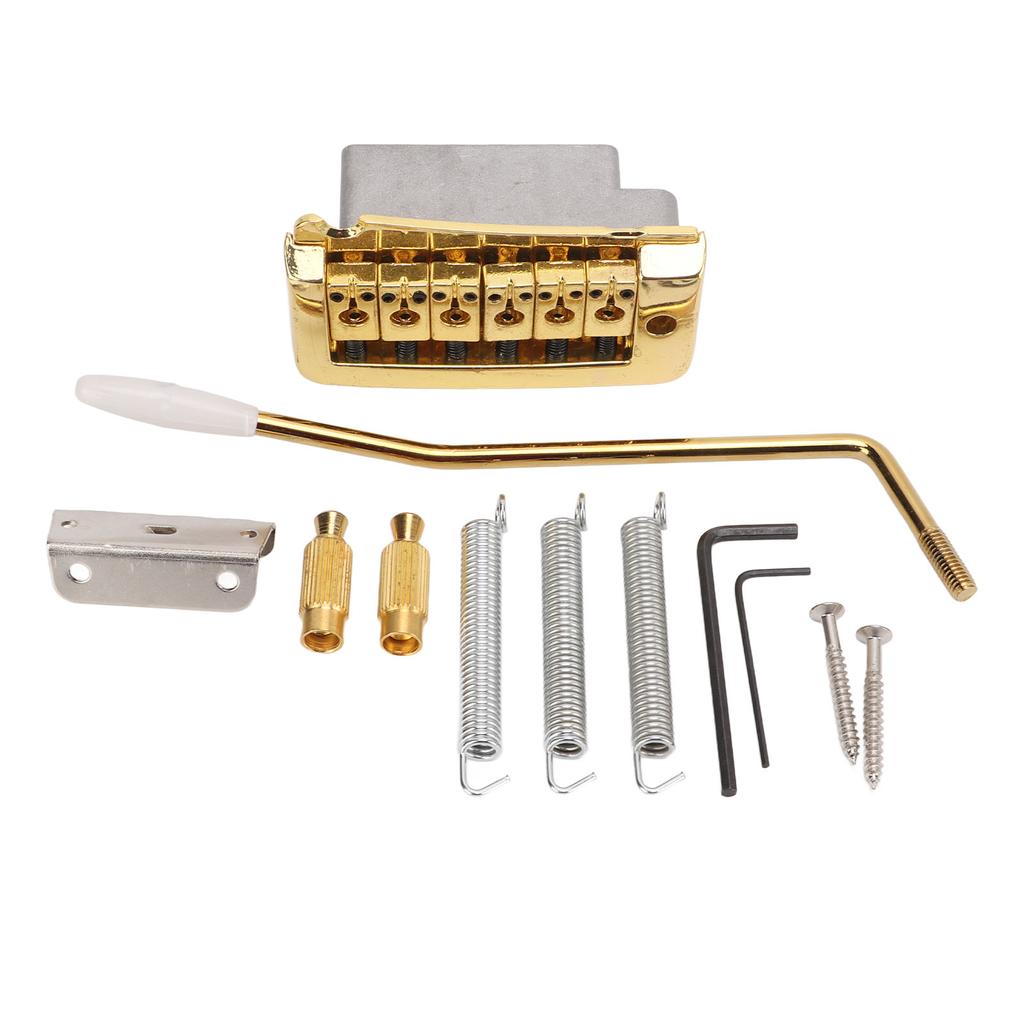 Electric Guitar Bridge Tremolo 6 String Metal Tailpiece Instrument Accessory for ST