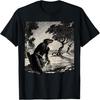 Friedhof Halloween Monster Vintage Horrorfilm Werwolf T-Shirt