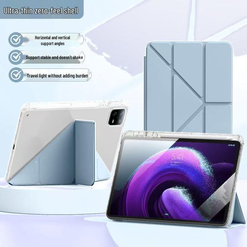 Protective Acrylic Case with Pen Slot for Huawei MatePad 11.5s Tablet - Anti-Bend 11" Shell
