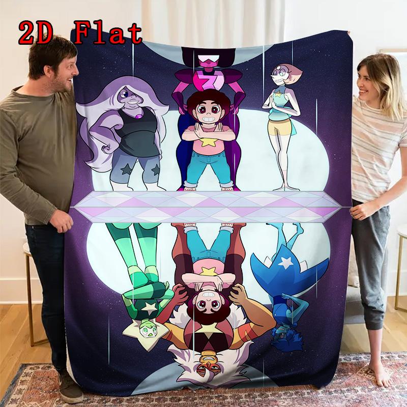 Energetic Cartoon 2D Flat Pattern Flannel Blanket High Quality All Seasons Warmth and Comfort Perfect for Christmas Gifts.PMT0914267