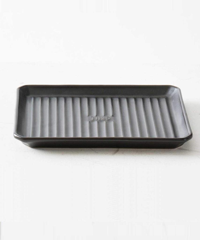 Sarasa Design Ibuki Craft TOOL S Grill Plate, Black, for Fish Grilling, Ceramic Grill, for Direct Flame Cooking, Boiling, and Grilling.